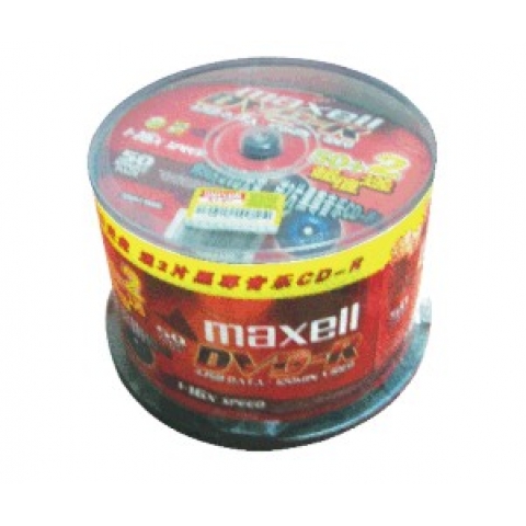 万胜(maxell) 一次性刻录光碟DVD-R 50片桶装-6