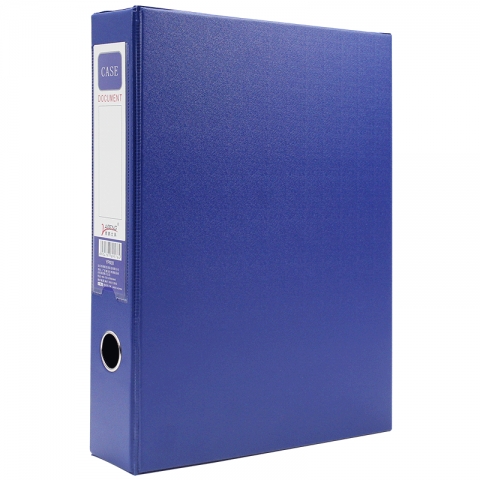 雅鹏2寸塑料带夹档案盒YP830 深蓝  32个/件 X-6