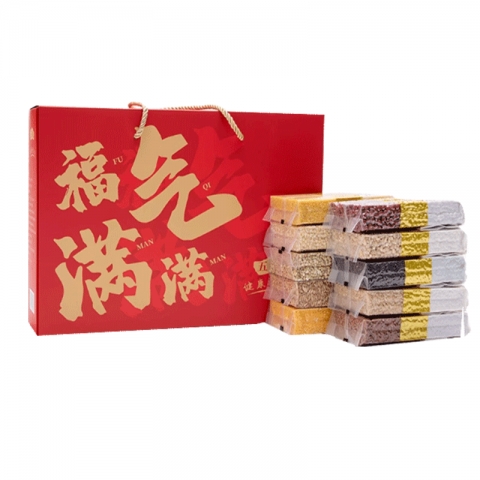 赠品：10种杂粮2500g(福气礼盒豪华装)