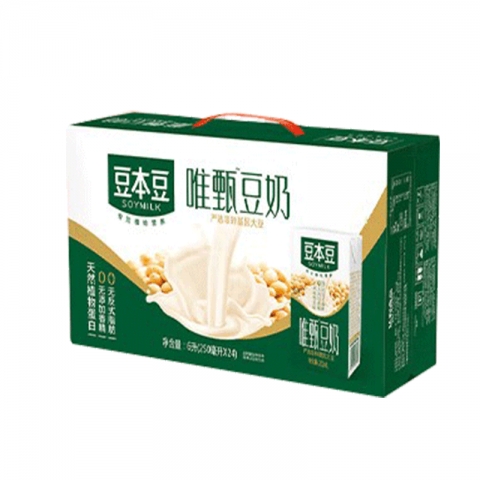 赠品：豆本豆唯甄豆奶-250mlx24盒